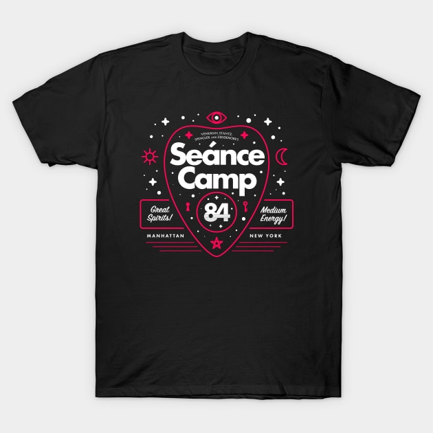 Venkman, Stantz, Spengler & Zeddemore Seance Camp 1984 New York T-Shirt by thedesigngarden